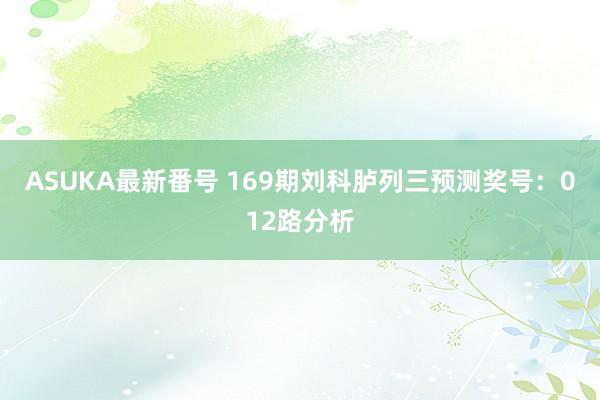 ASUKA最新番号 169期刘科胪列三预测奖号：012路分析