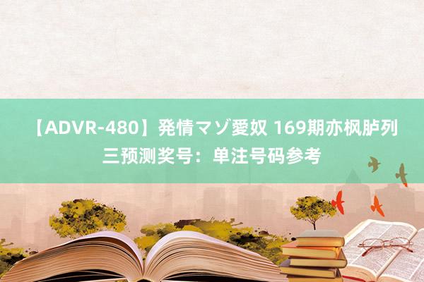 【ADVR-480】発情マゾ愛奴 169期亦枫胪列三预测奖号：单注号码参考