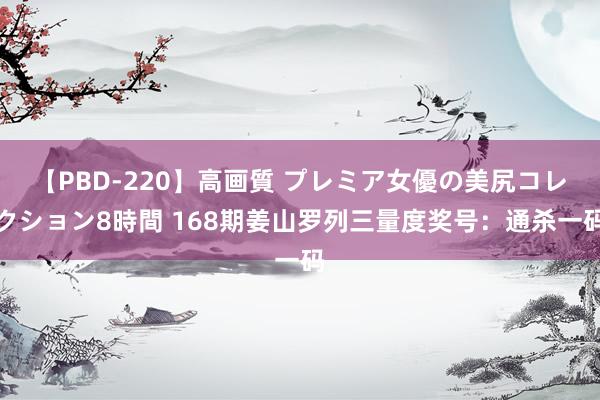 【PBD-220】高画質 プレミア女優の美尻コレクション8時間 168期姜山罗列三量度奖号：通杀一码